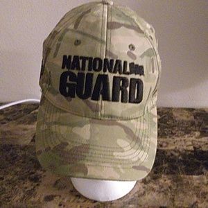 Camouflage snapback National Guard Cap